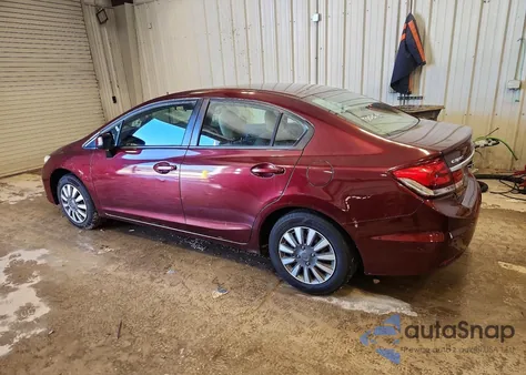 2013 Honda Civic Lx из США, поврежденный, VIN 19XFB2F54DE011566